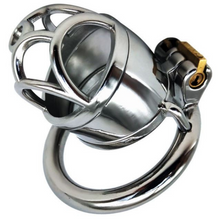 Load image into Gallery viewer, Steel Chastity Device for Men