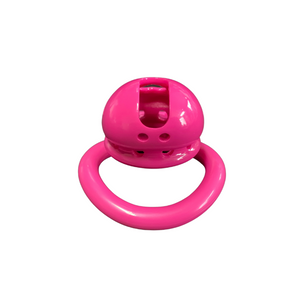 Super Small Pink Chastity Device For Cuckolds