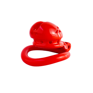 Red Male Chastity Device