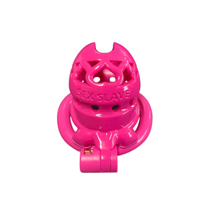 Plastic Pink Cock Cage For Sissies