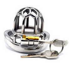 Load image into Gallery viewer, Male Chastity Device Steel