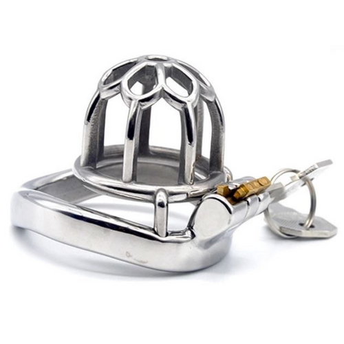 Steel Chastity Cage