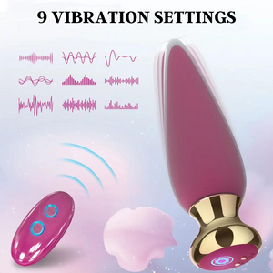 Pink Remote Controlled Butt Plug For Sissies